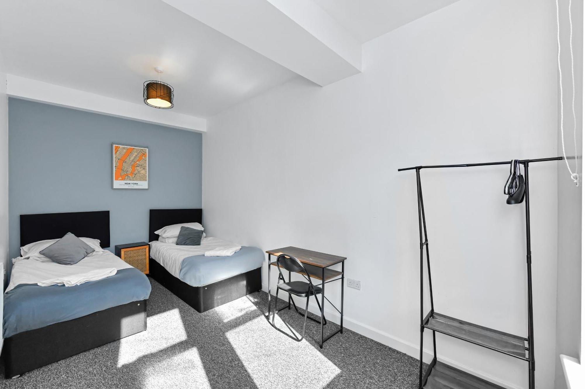 Apartment Convenient 2-bed For Families & Professionals Nottingham